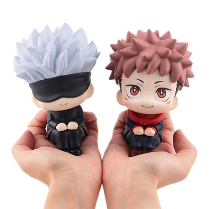 1pcs/set Jujutsu Kaisen Figurin 10cm cute Gojo Satoru Action Figure Itadori Yuji Fushiguro Megumi Kugisaki Nobara PVC Model Toys