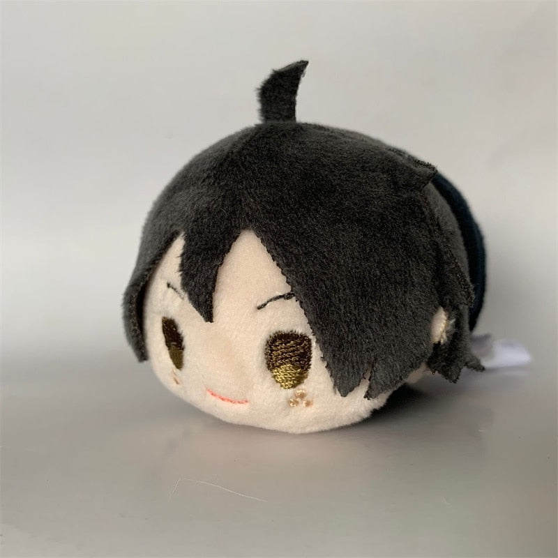 Stuffed Anime Haikyuu Plush Doll Pendant Toys Haikyuu Kuroo Tetsurou Nekoma Kenma Shoyo Kageyama Crouching Doll Backpack Pendant