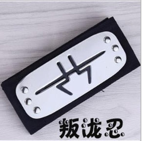 Naruto Shippuden Anime Cosplay Headband Uzumaki Uchiha Kakashi Action Figurs Forehead Toys Naruto Model Cos Juguetes