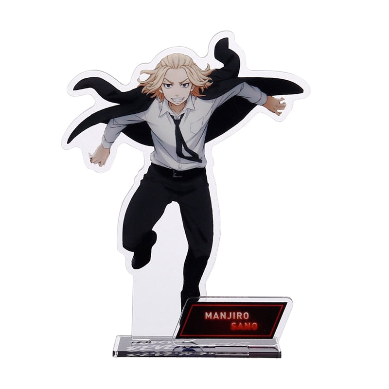 Anime Tokyo Revengers Acrylic Stand Animation Peripheral Action Figure Model Toys Desktop Plate Decoration Office Stationery