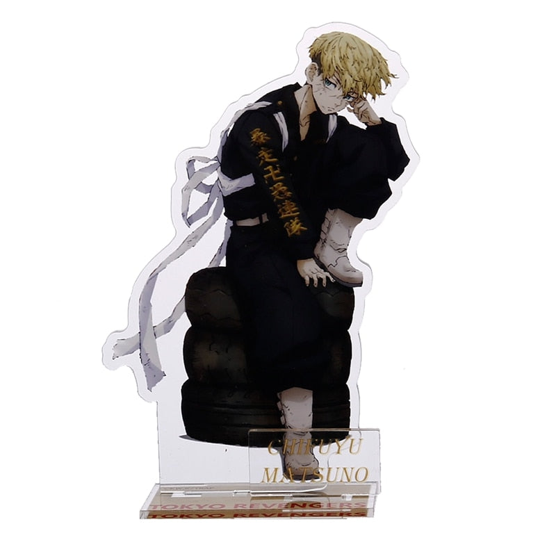 Anime Tokyo Revengers Acrylic Stand Animation Peripheral Action Figure Model Toys Desktop Plate Decoration Office Stationery