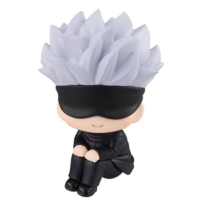 1pcs/set Jujutsu Kaisen Figurin 10cm cute Gojo Satoru Action Figure Itadori Yuji Fushiguro Megumi Kugisaki Nobara PVC Model Toys