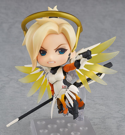 New Hot Game 10cm Overwatch Mercy Action Figure Toys Doll Gift with Box