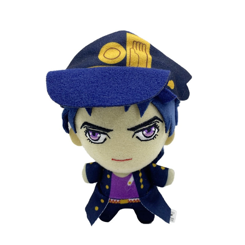 Jojo's Bizarre Adventure Golden Wind Bugatti Abacio Fukuoka Kira Rohan Kishibe Kyosuke Toshitaro Toshitaro 13CM Plush Toys Gift