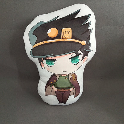 10cm Jojo's Bizarre Adventure Plush Doll Anime JoJo Kujo Jotaro Kakyoin Noriaki Plush Key Pendant Cute Anime Soft Plush Pillow