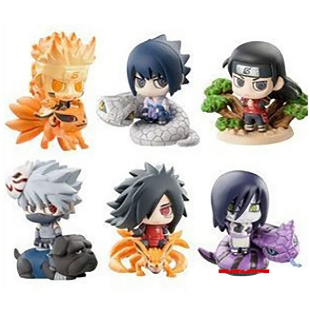 Naruto Shippuden Anime Model Figurine Sasuke Gaara POP Action Figure PVC Statue Collectible Toy  Decoration Doll Hand-made gifts