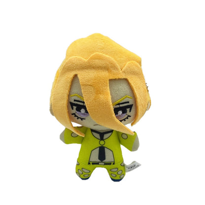 Jojo's Bizarre Adventure Golden Wind Bugatti Abacio Fukuoka Kira Rohan Kishibe Kyosuke Toshitaro Toshitaro 13CM Plush Toys Gift