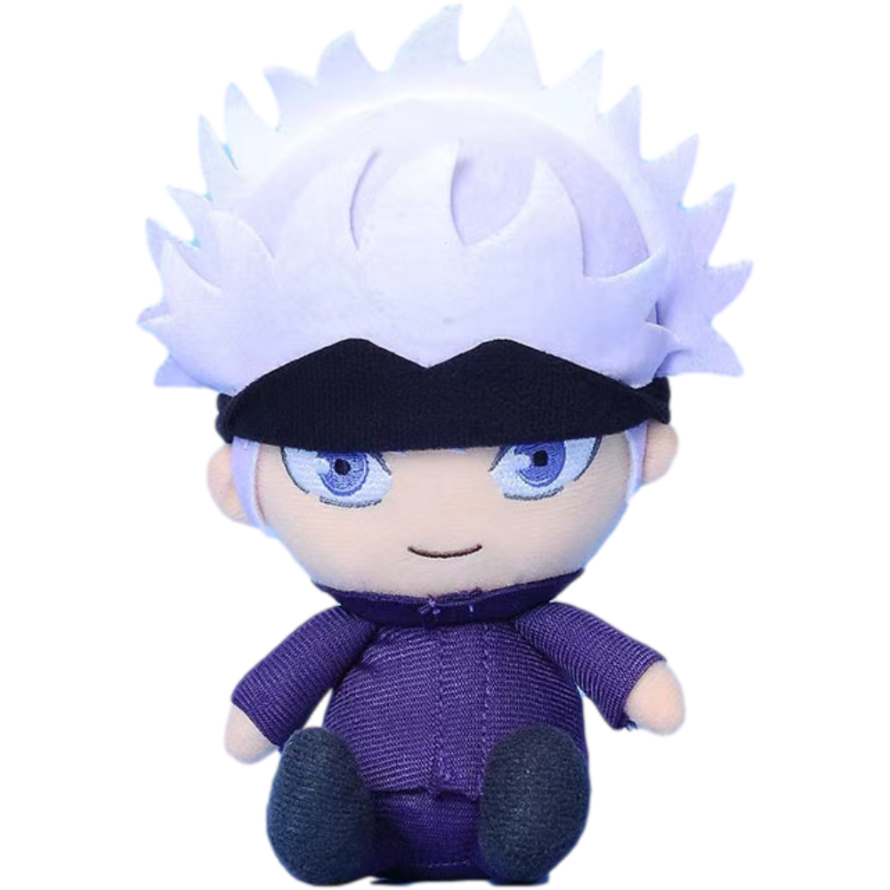 Anime Plush Jujutsu Kaisen - Uoozii - Gojo Satoru Plushie 6&quot;/15cm Kawaii Doll Cute Stuffed Anime Figure Toy Jujutsu Plush