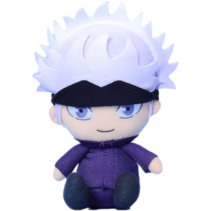 Anime Plush Jujutsu Kaisen - Uoozii - Gojo Satoru Plushie 6&quot;/15cm Kawaii Doll Cute Stuffed Anime Figure Toy Jujutsu Plush