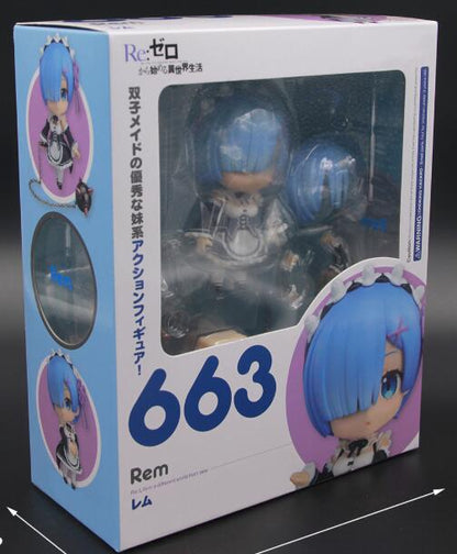 10CM Re: Zero In A Different World From Zero Rem 663# Ram 732 Action Figure PVC Collection Model toys for christmas gift