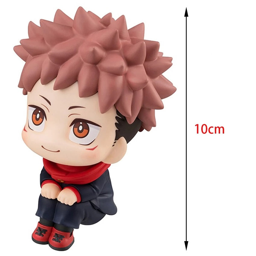 1pcs/set Jujutsu Kaisen Figurin 10cm cute Gojo Satoru Action Figure Itadori Yuji Fushiguro Megumi Kugisaki Nobara PVC Model Toys