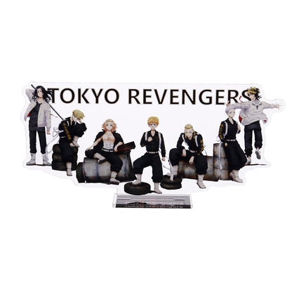 Anime Tokyo Revengers Acrylic Stand Animation Peripheral Action Figure Model Toys Desktop Plate Decoration Office Stationery