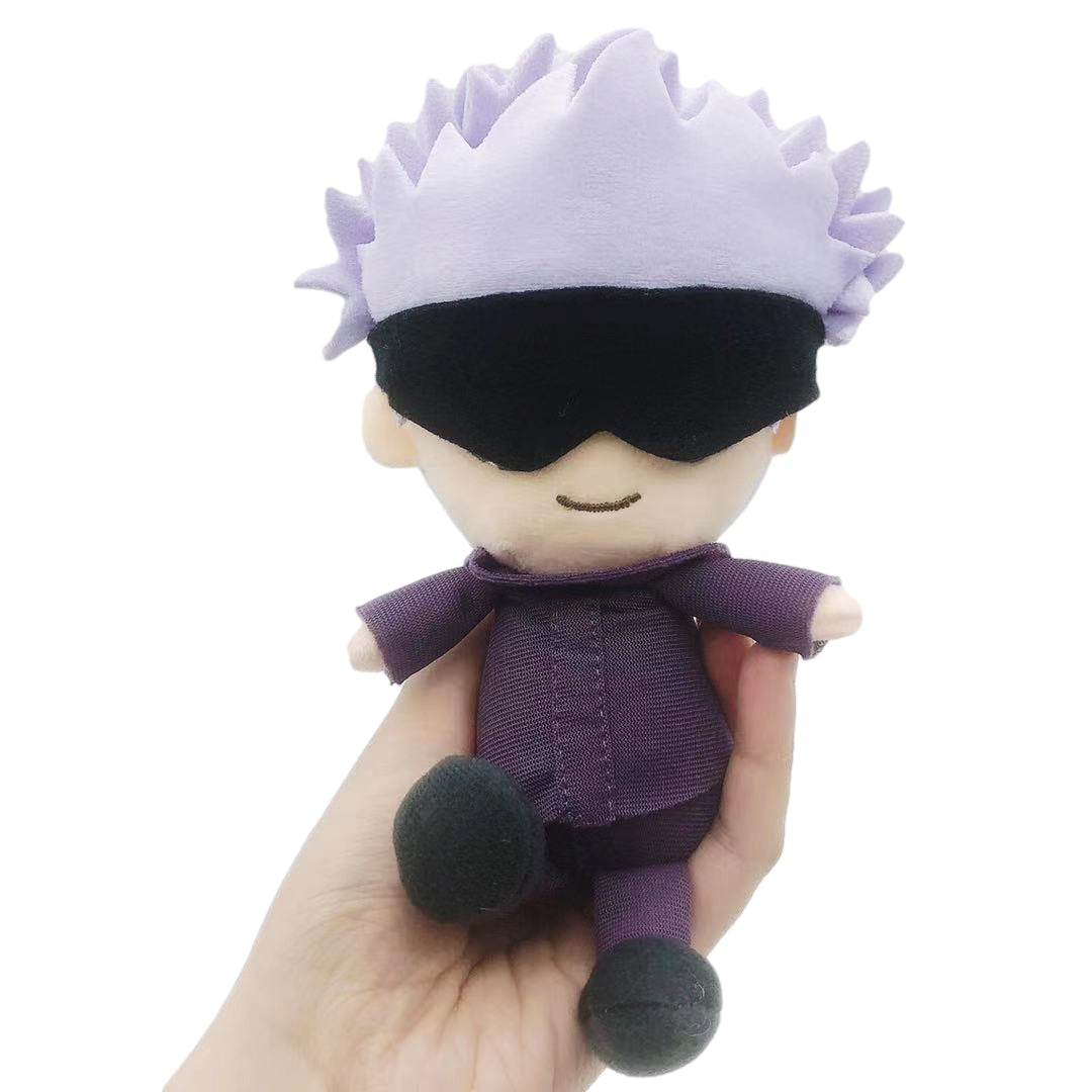 Anime Plush Jujutsu Kaisen - Uoozii - Gojo Satoru Plushie 6&quot;/15cm Kawaii Doll Cute Stuffed Anime Figure Toy Jujutsu Plush