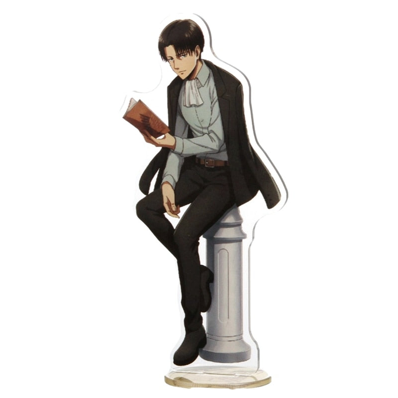 Anime Attack on Titan Shingeki no Kyojin Eren Jaeger The final season Acrylic Stand Figure Model Plate Holder Cake Topper