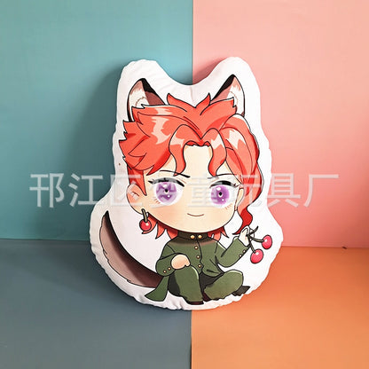 10cm Jojo's Bizarre Adventure Plush Doll Anime JoJo Kujo Jotaro Kakyoin Noriaki Plush Key Pendant Cute Anime Soft Plush Pillow