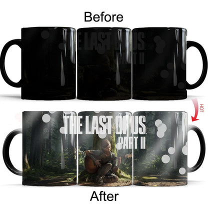 The Last of Us Part 2  350ml Magic Color Changing Ceramic Coffee Mug Cup Friends Gift