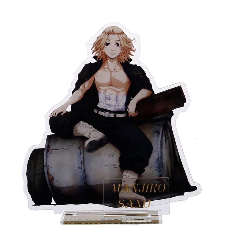 Anime Tokyo Revengers Acrylic Stand Animation Peripheral Action Figure Model Toys Desktop Plate Decoration Office Stationery