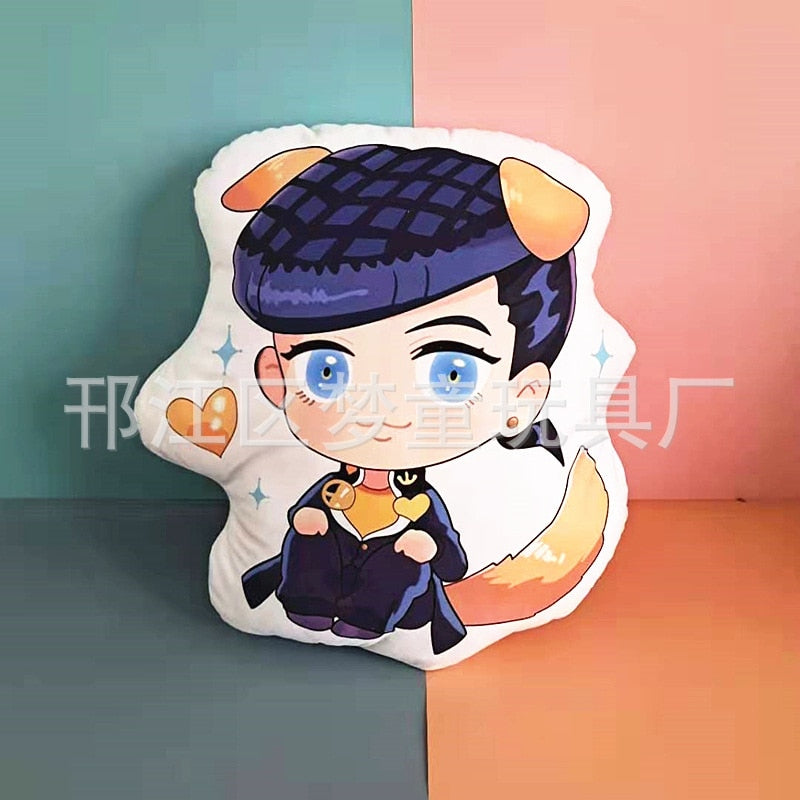 10cm Jojo's Bizarre Adventure Plush Doll Anime JoJo Kujo Jotaro Kakyoin Noriaki Plush Key Pendant Cute Anime Soft Plush Pillow