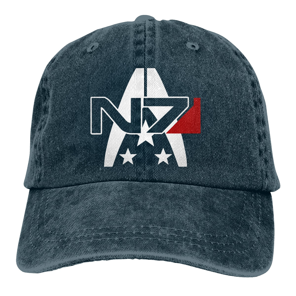 N7 Alliance Baseball Caps Peaked Cap Mass Effect Commander Shepard Game Sun Shade Hats for Men