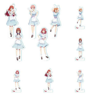 Anime The Quintessential Quintuplets Acrylic Stand Model Toys Cute Cartoon Girl Figure Decoration Action Figure Collectible Toy