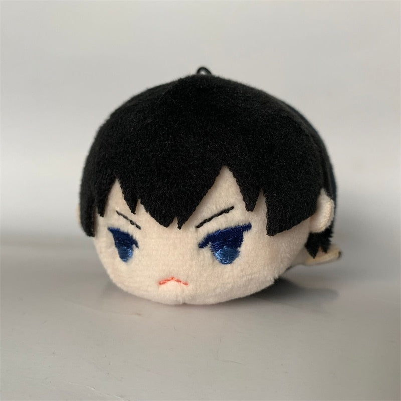 Stuffed Anime Haikyuu Plush Doll Pendant Toys Haikyuu Kuroo Tetsurou Nekoma Kenma Shoyo Kageyama Crouching Doll Backpack Pendant