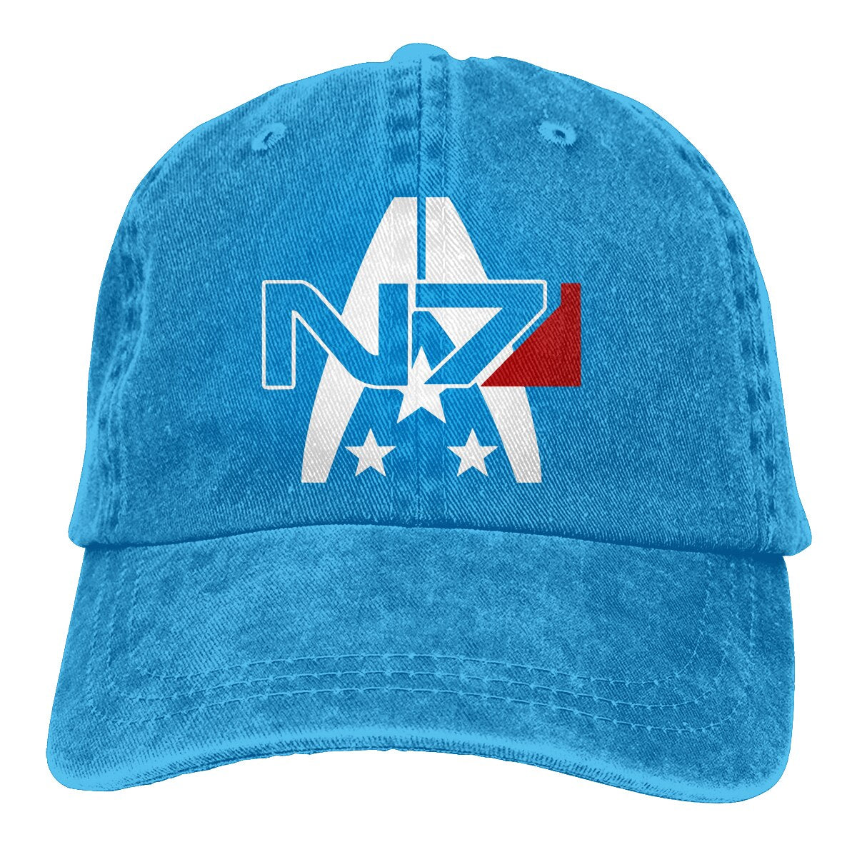 N7 Alliance Baseball Caps Peaked Cap Mass Effect Commander Shepard Game Sun Shade Hats for Men