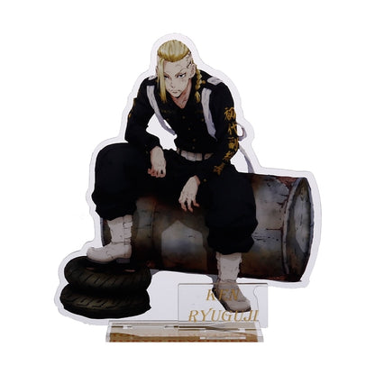 Anime Tokyo Revengers Acrylic Stand Animation Peripheral Action Figure Model Toys Desktop Plate Decoration Office Stationery