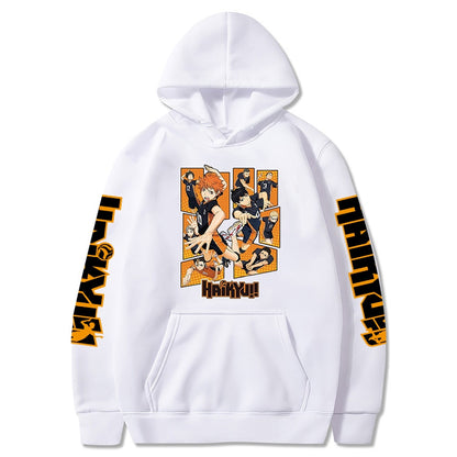 Anime Haikyuu Hoodies Sweatshirts Men/women Hip Hop Streetwear Hoodie Anime Hoodies Men&#39;s Sweatshirts