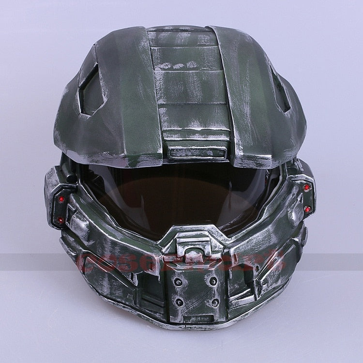 Helmet Prop Replica Cosplay Costume Full Head Mask PVC Equipment Halo Master Chief Game Accessories