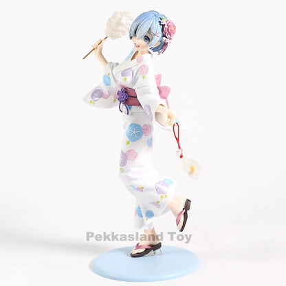 Re: Zero in a different world from zero Rem Yukata Ver. PVC Figure Collectible Model Toy