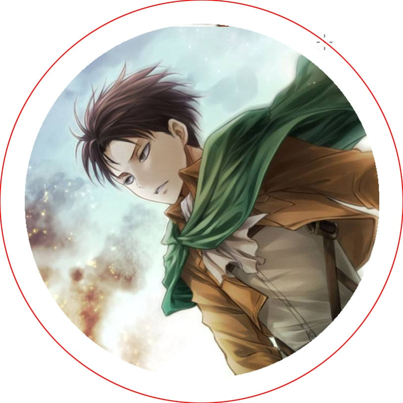 1pcs Hot Anime Attack on Titan Cosplay Badge Cartoon Eren Brooch Pins Collection bags Badges for Backpacks Button Clothes