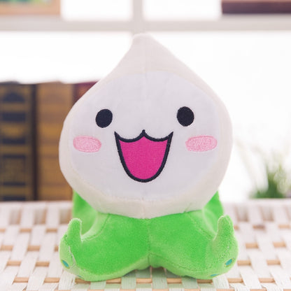 Kawaii Mini Overwatches Plush Toys Onion Small Squid Stuffed Doll Action Figure Soft For Children Gift Home and Car Decoration