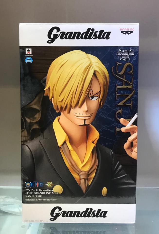 100% Original Banpresto Grandista THE GRANDLINE MEN Collection Figure - Sanji from &quot;ONE PIECE&quot;