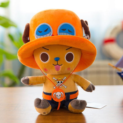 55CM Cartoon One Piece Plush Toys Chopper Plush Doll Stuffed Anime Cute Toy, Chopper Doll Best Gift For Children