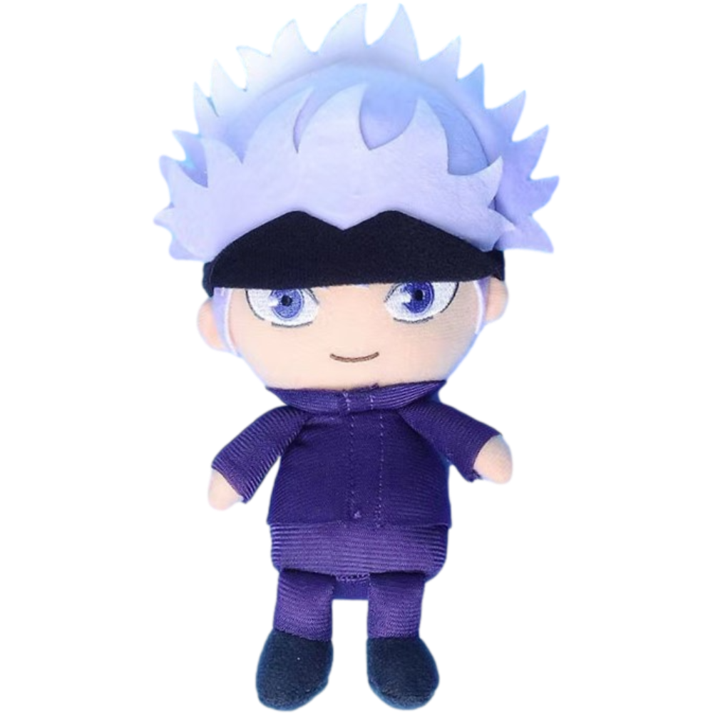 Anime Plush Jujutsu Kaisen - Uoozii - Gojo Satoru Plushie 6&quot;/15cm Kawaii Doll Cute Stuffed Anime Figure Toy Jujutsu Plush