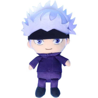 Anime Plush Jujutsu Kaisen - Uoozii - Gojo Satoru Plushie 6&quot;/15cm Kawaii Doll Cute Stuffed Anime Figure Toy Jujutsu Plush