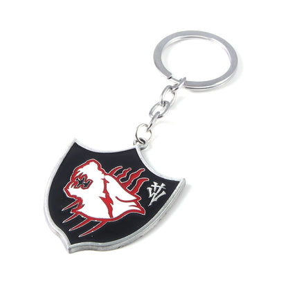 Game Residents Evils 8 Village keychain Six-Winged Unborn Metal Pendant Alloy Keychain Keyring Key Chain Accessories Gift