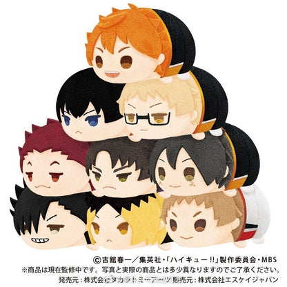 Stuffed Anime Haikyuu Plush Doll Pendant Toys Haikyuu Kuroo Tetsurou Nekoma Kenma Shoyo Kageyama Crouching Doll Backpack Pendant