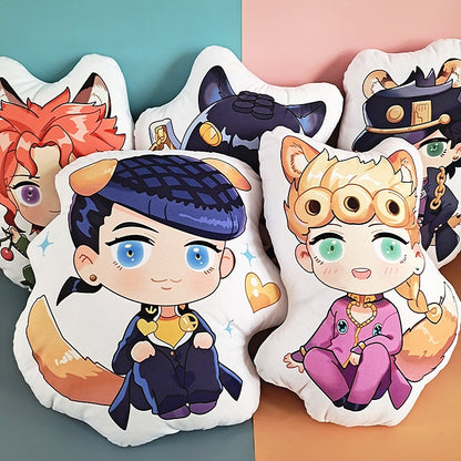 10cm Jojo's Bizarre Adventure Plush Doll Anime JoJo Kujo Jotaro Kakyoin Noriaki Plush Key Pendant Cute Anime Soft Plush Pillow