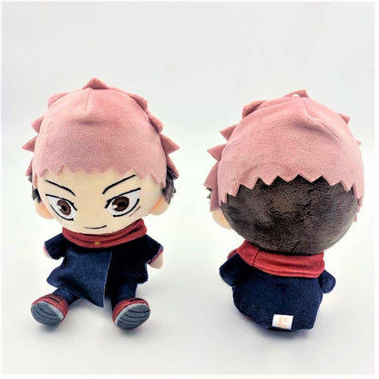 Anime Plush Jujutsu Kaisen - Uoozii - Yuji Itadori Plushie 6&quot;/15cm Kawaii Doll Cute Stuffed Anime Figure Toy Jujutsu Plush