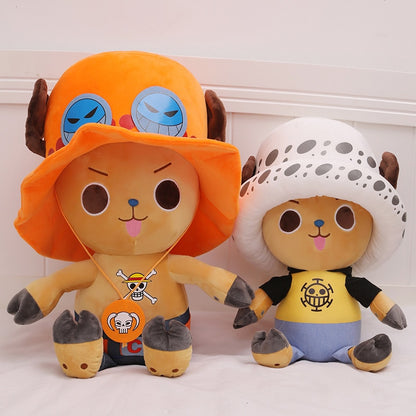 55CM Cartoon One Piece Plush Toys Chopper Plush Doll Stuffed Anime Cute Toy, Chopper Doll Best Gift For Children