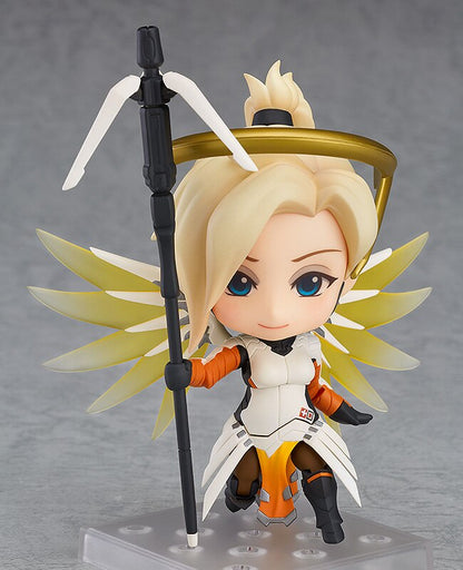 New Hot Game 10cm Overwatch Mercy Action Figure Toys Doll Gift with Box