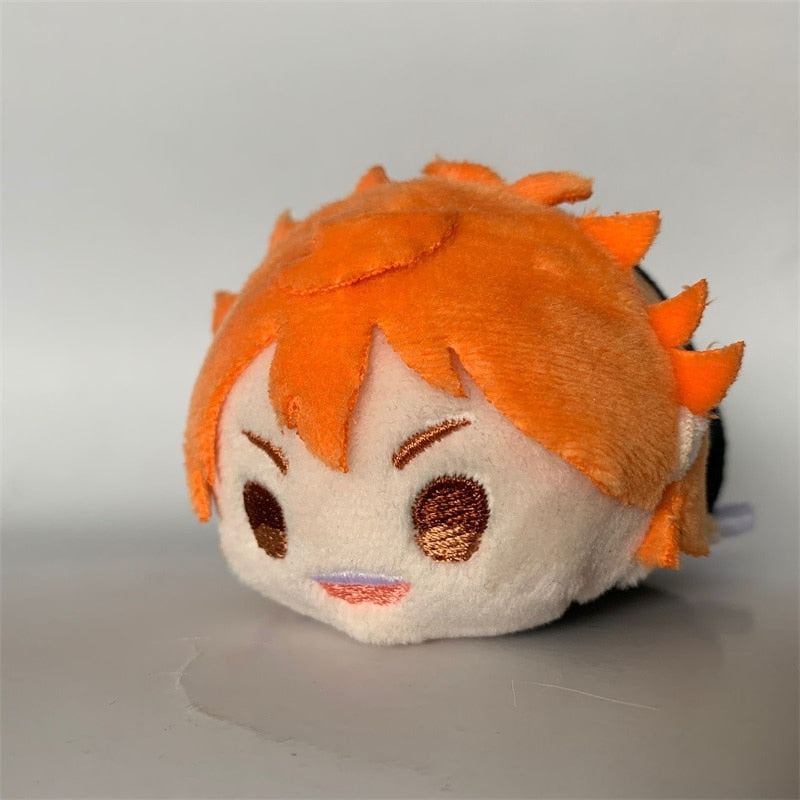 Stuffed Anime Haikyuu Plush Doll Pendant Toys Haikyuu Kuroo Tetsurou Nekoma Kenma Shoyo Kageyama Crouching Doll Backpack Pendant