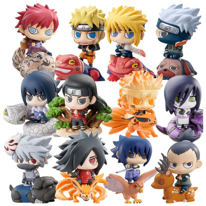 Naruto Shippuden Anime Model Figurine Sasuke Gaara POP Action Figure PVC Statue Collectible Toy  Decoration Doll Hand-made gifts