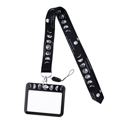 LT1083 Wholesale Anime Jujutsu Kaisen Attack on Titan Keychain Badge Holder ID Card Pass Hang Lanyard for Key Rings Accessories