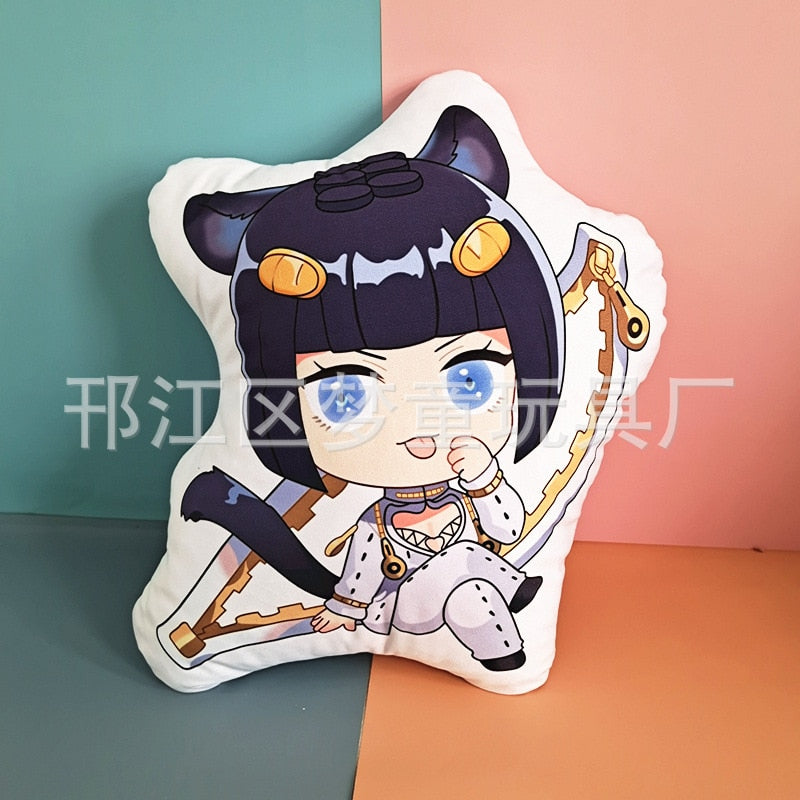 10cm Jojo's Bizarre Adventure Plush Doll Anime JoJo Kujo Jotaro Kakyoin Noriaki Plush Key Pendant Cute Anime Soft Plush Pillow