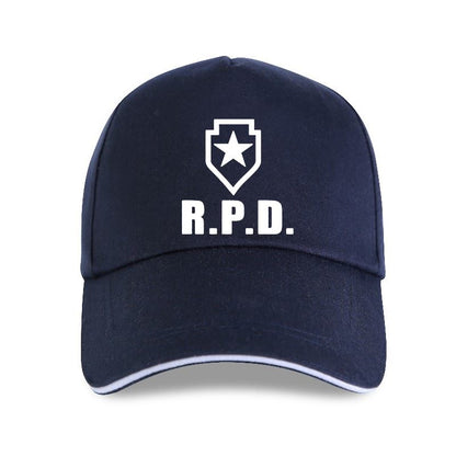 New 2021-Resident Evil 4- -Rpd-Leon-Men- -Women-Cotton-Loose-Baseball cap-