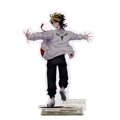 Anime Tokyo Revengers Acrylic Stand Animation Peripheral Action Figure Model Toys Desktop Plate Decoration Office Stationery