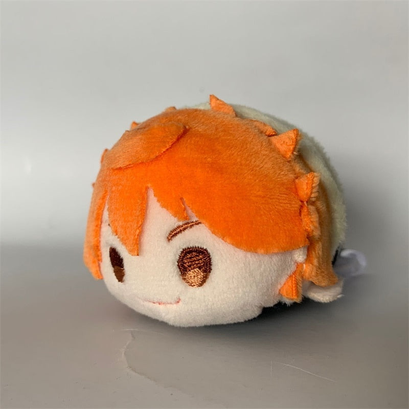 Stuffed Anime Haikyuu Plush Doll Pendant Toys Haikyuu Kuroo Tetsurou Nekoma Kenma Shoyo Kageyama Crouching Doll Backpack Pendant