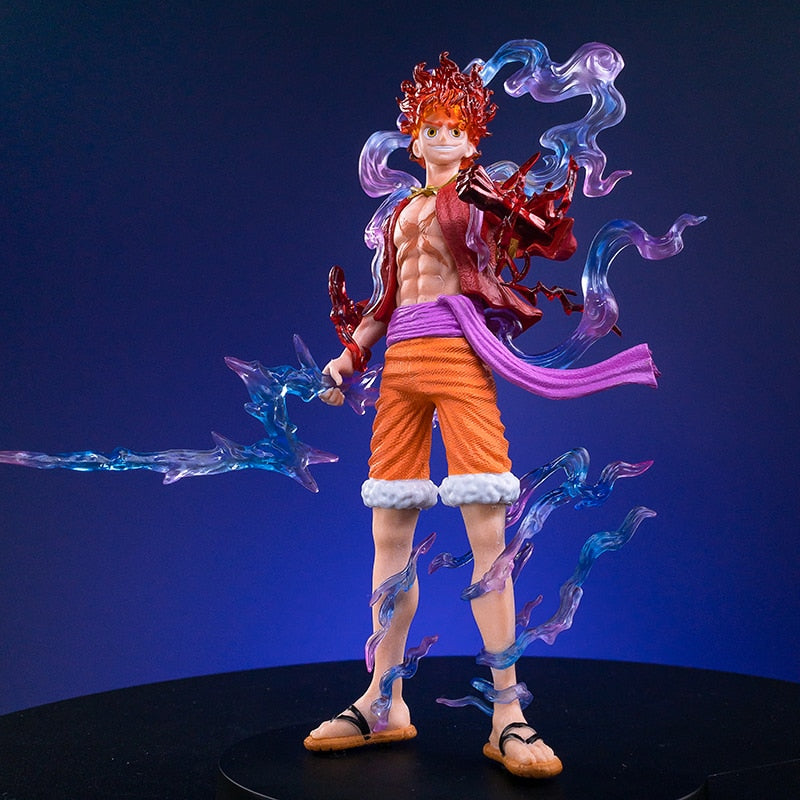 Anime One Piece Luffy GEAR 5 Figurine 21CM  Nika Sun God Action Figures Collectible Model Toys for Children Free Shipping Items